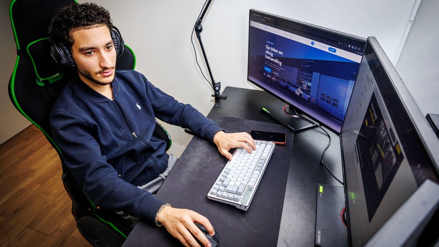 Sydöstran: Adam, 20: ”Det är skönt att vara sin egen chef”