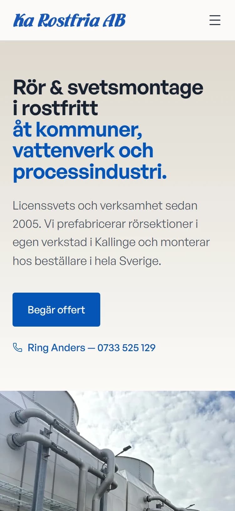 Ka Rostfria på iPhone